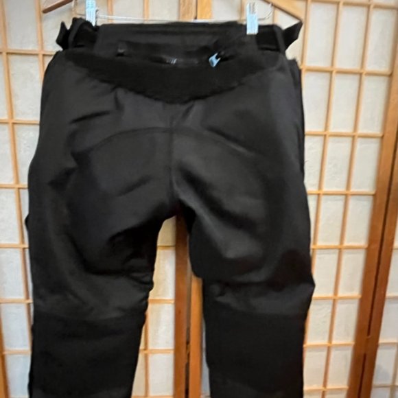 New, Size Small , Black Motorcycle Overpants, Waterproof with Removable Armor - Picture 2 of 10